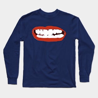 Abstract Mouth Long Sleeve T-Shirt